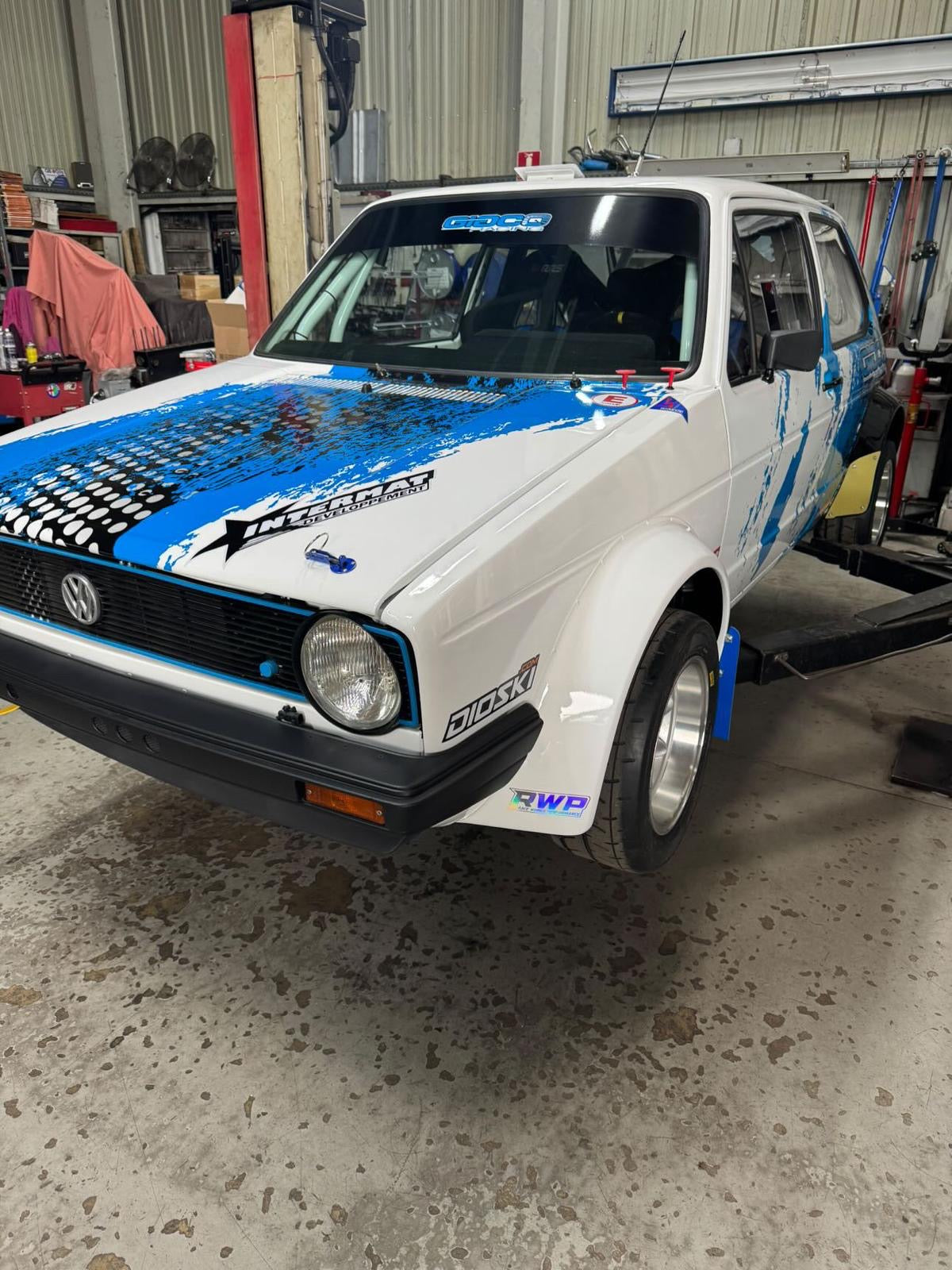 Combinés filetés RWP pour Volkswagen Golf 1 74-83