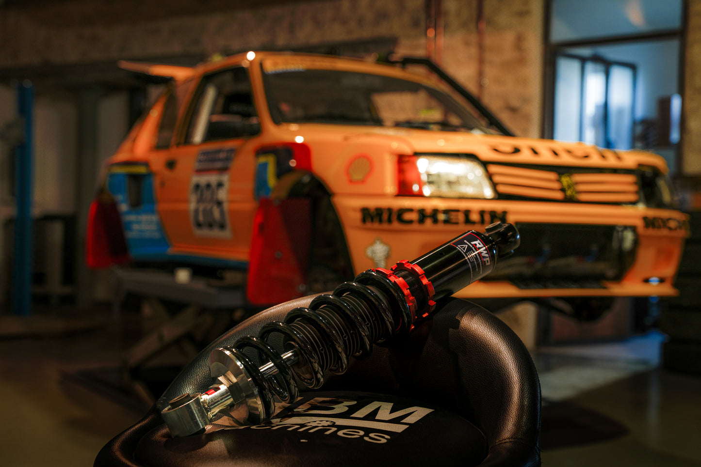 Combinés filetés RWP pour Peugeot 205 83-98 ( Coupelles Av Rotulées )